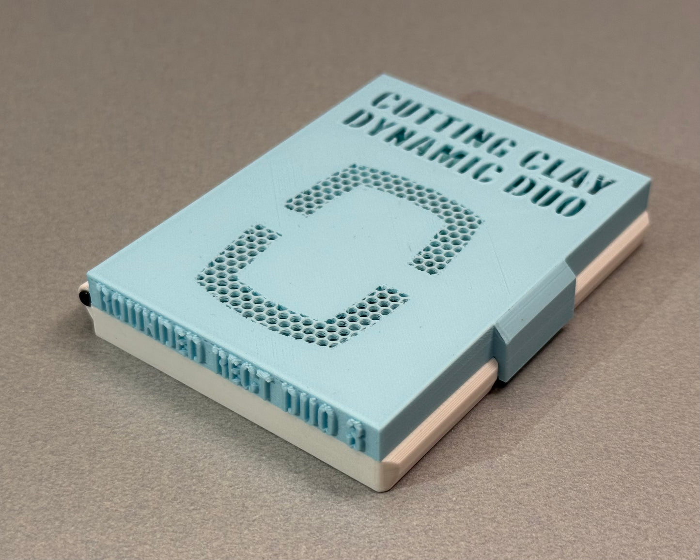 DYNAMIC DUO - Rectangle 3 – Cutting Clay