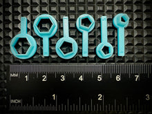 Cargar imagen en el visor de la galería, Teeny Tiny - Conjunto hexagonal
